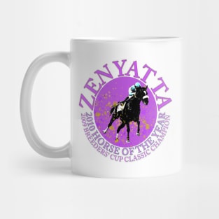 Zenyatta 2009 Breeders' Cup Champion 2010Horse of the Year design Mug